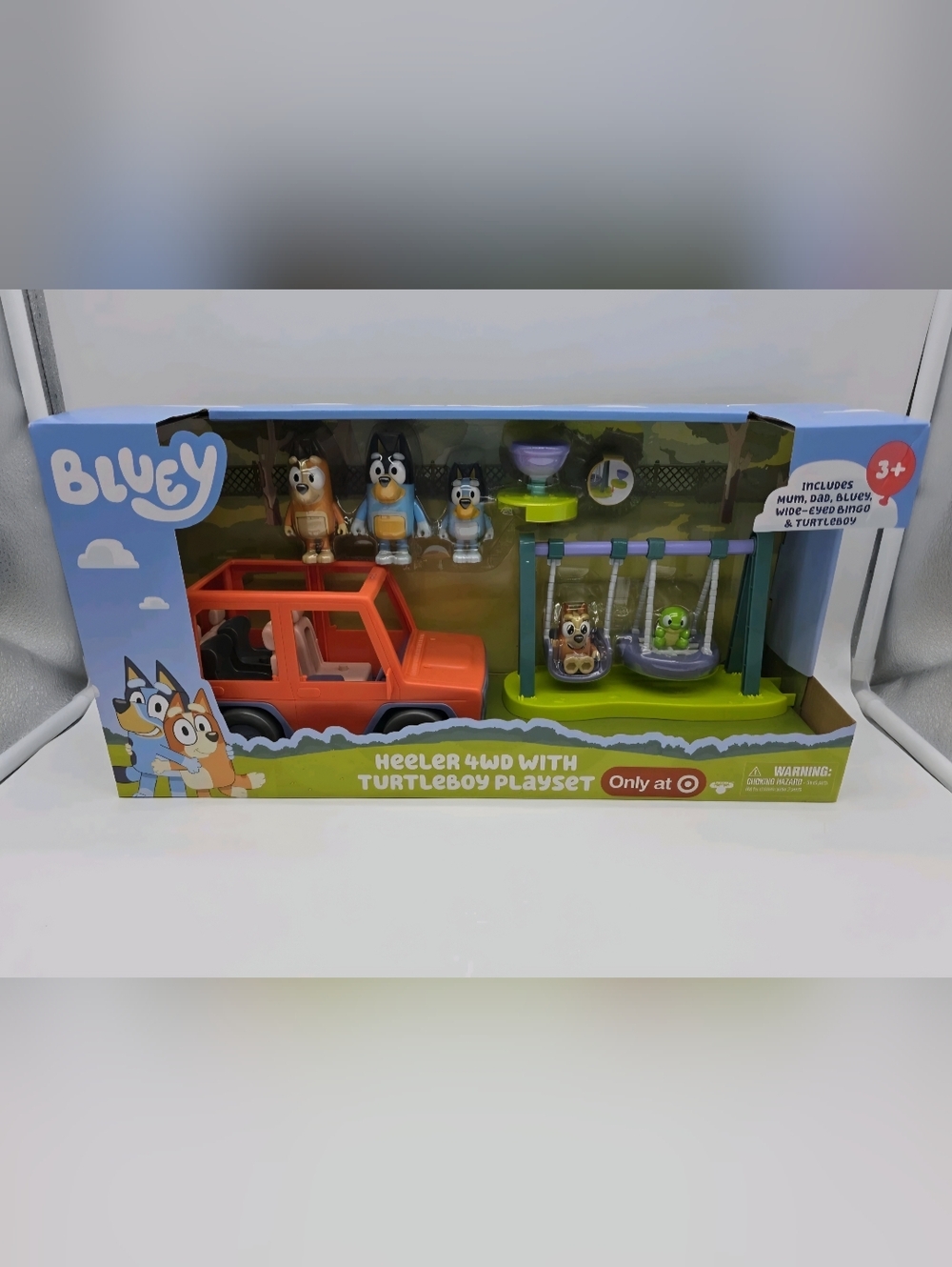 Bluey Heeler 4WD with Turtle Playset New in Box
Bluey Playset, Condition New. - Picture 9 of 9
